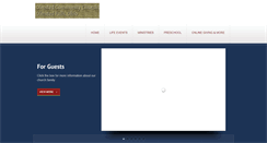 Desktop Screenshot of olmstedchurch.org